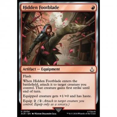 Hidden Footblade - Hidden Footblade - [ACR] [NM] [Foil]