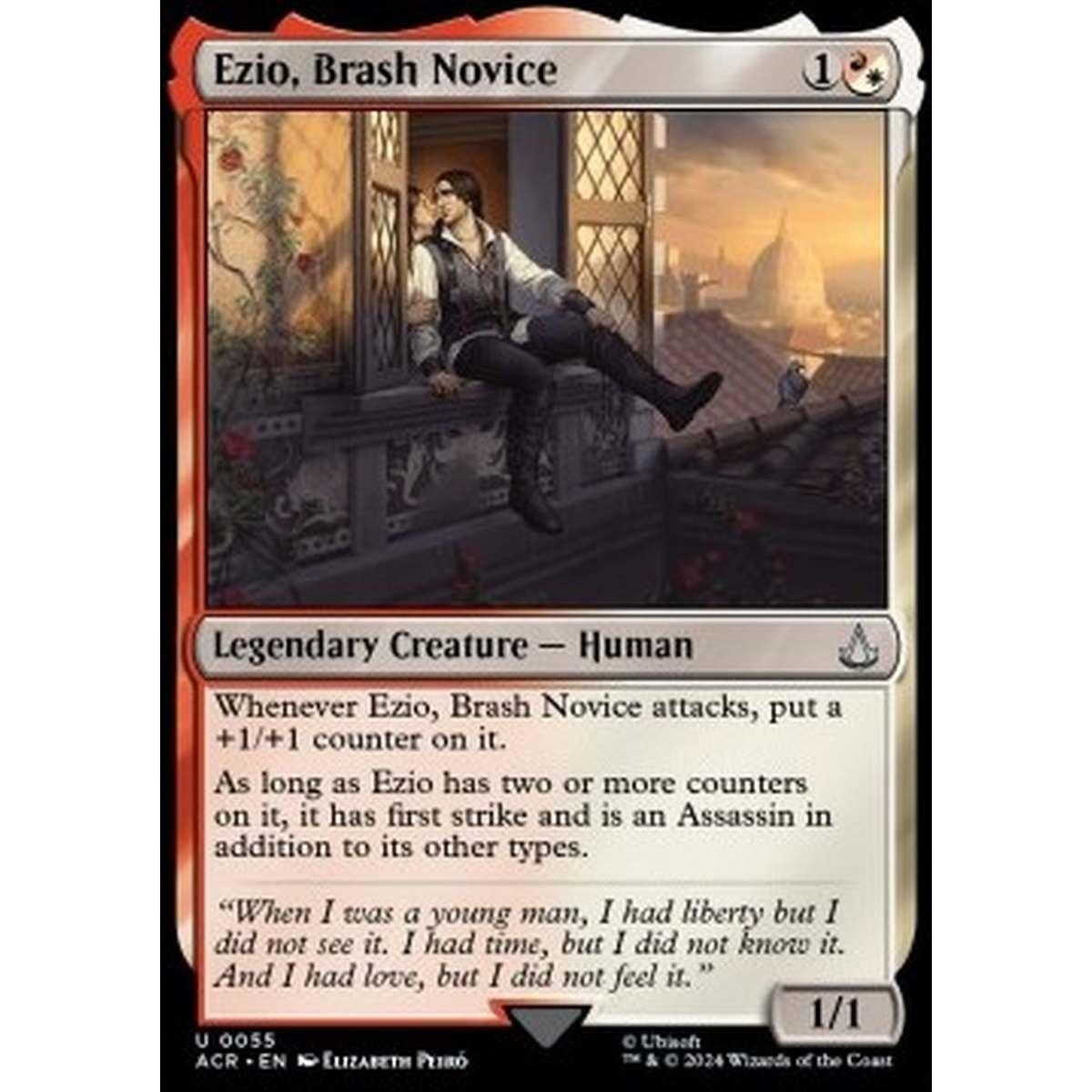 Ezio, Brash Novice - Ezio, Brash Novice - [ACR] [NM] [Foil]