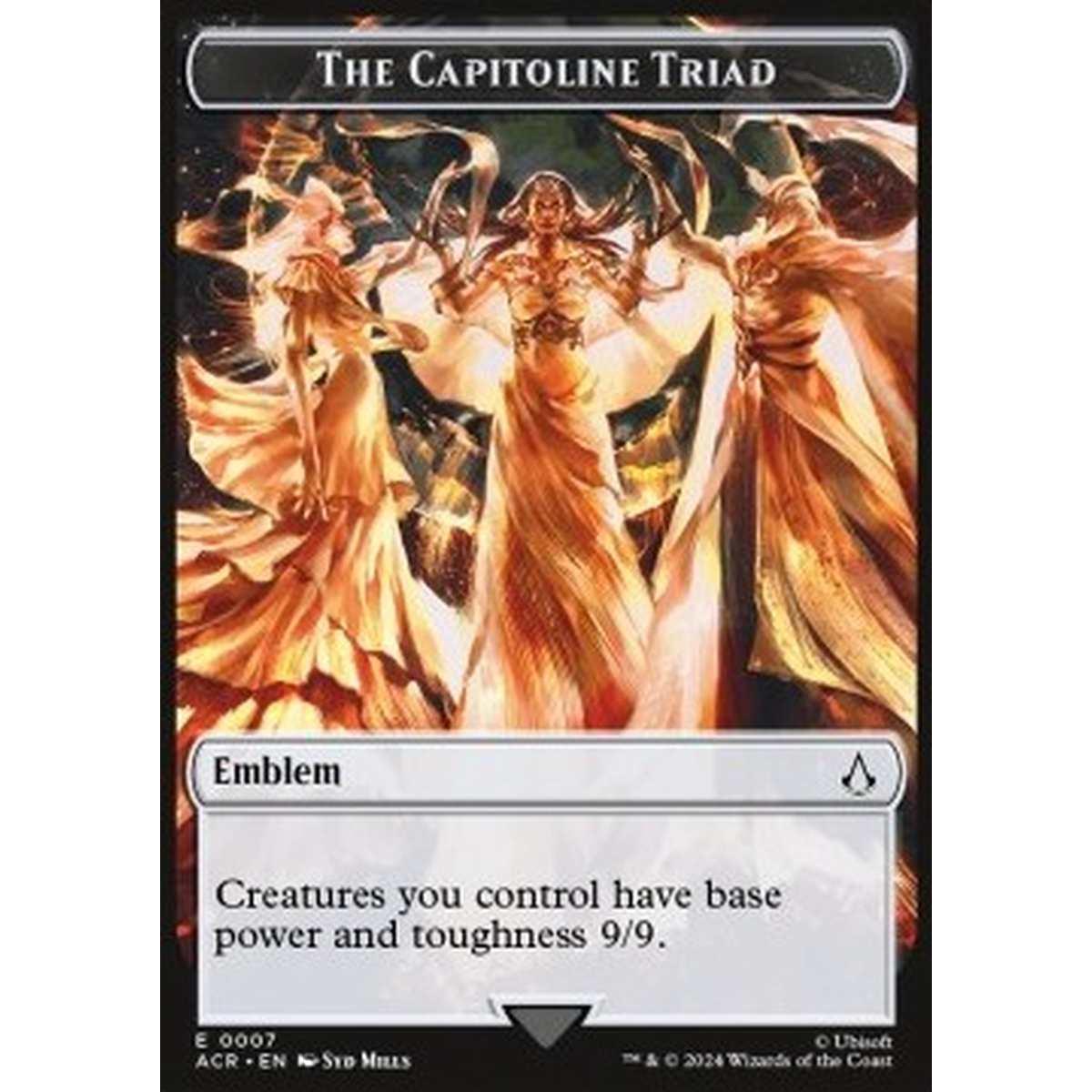 The Capitoline Triad Emblem - The Capitoline Triad Emblem - [TACR] [NM]