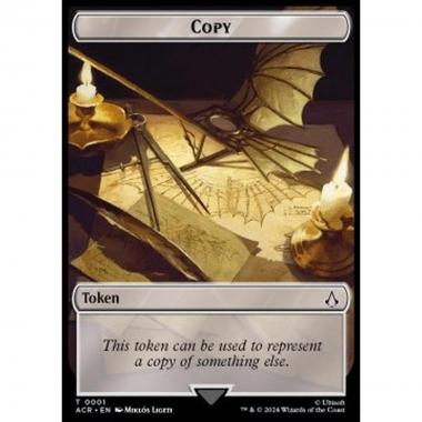 Copy Token // Assassin Token (C 1/1) - Copy Token // Assassin Token (C 1/1) - [TACR] [NM] [Foil]