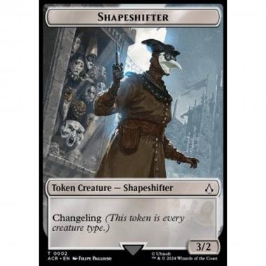 Shapeshifter Token (C 3/2) // Assassin Token (C 1/1) - Shapeshifter Token (C 3/2) // Assassin Token (C 1/1) - [TACR] [NM] [Foil]