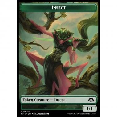 Insect Token (Green 1/1) - Insect Token (Green 1/1) - [TMH3] [NM]