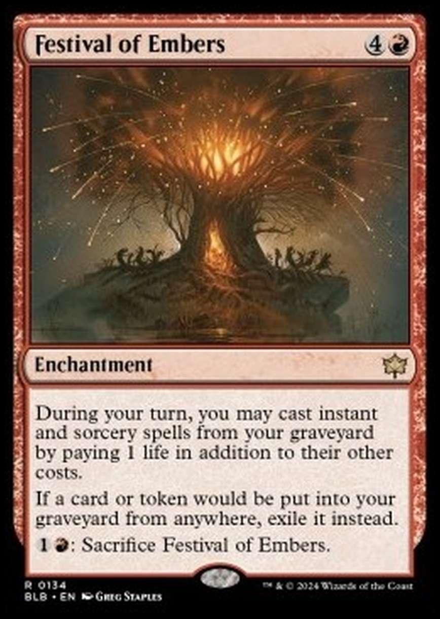 Festival of Embers - Festival of Embers - [BLB] [NM]