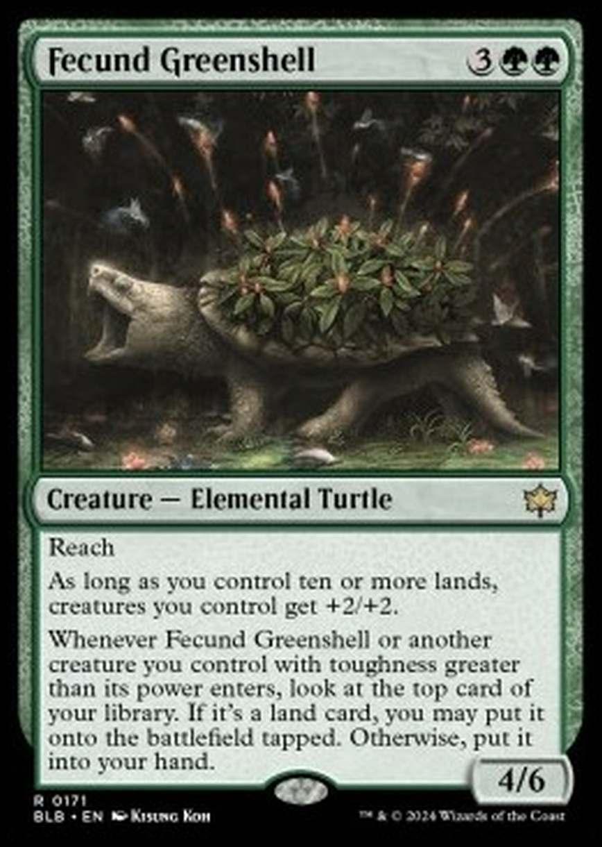 Fecund Greenshell - Fecund Greenshell - [BLB] [NM]