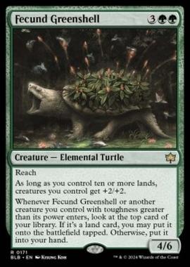 Fecund Greenshell - Fecund Greenshell - [BLB] [NM]