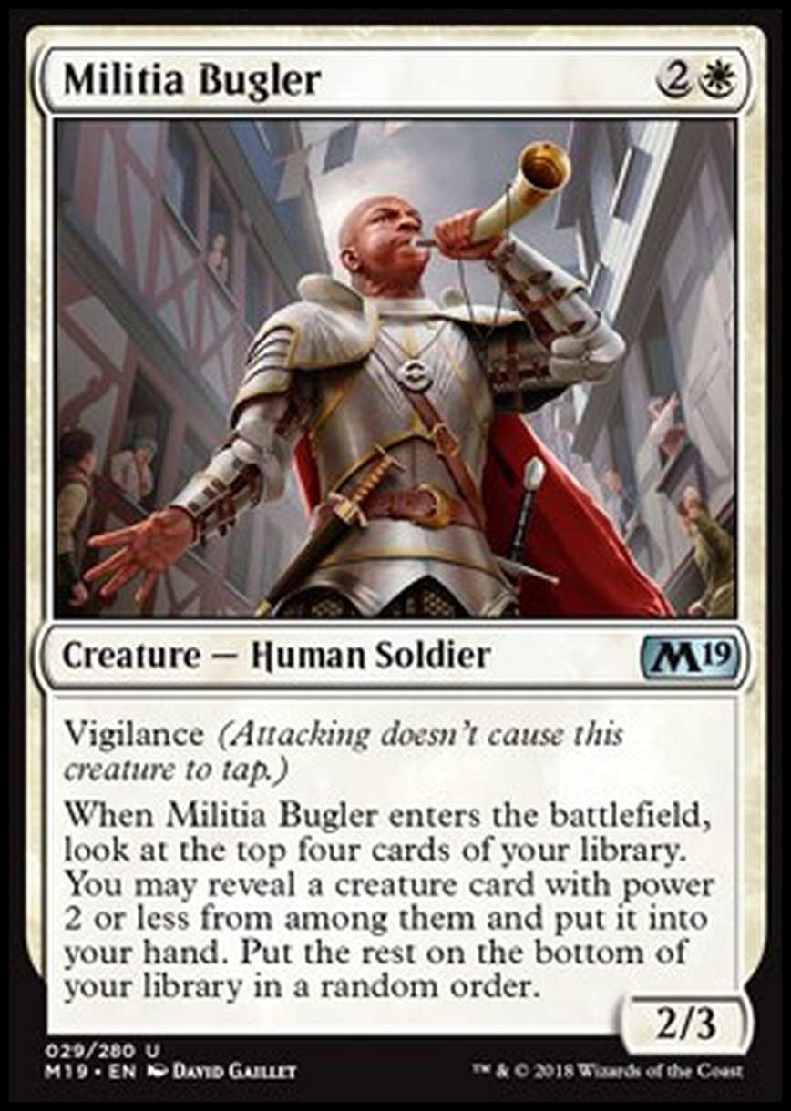 Militia Bugler - Militia Bugler - [M19] [NM]