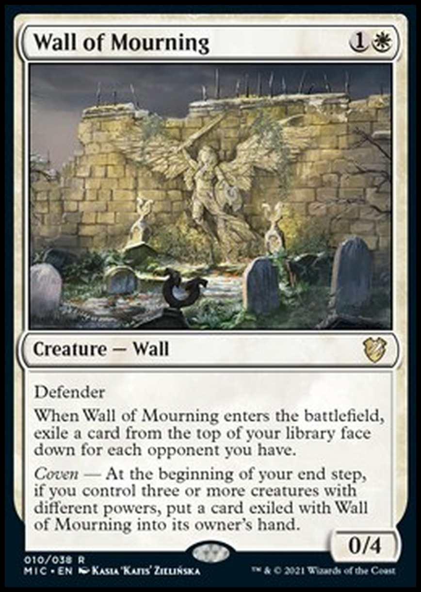 Wall of Mourning (V.1) - Wall of Mourning (V.1) - [MIC] [NM]