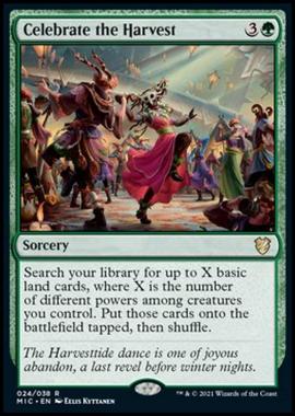Celebrate the Harvest (V.1) - Celebrate the Harvest (V.1) - [MIC] [NM]