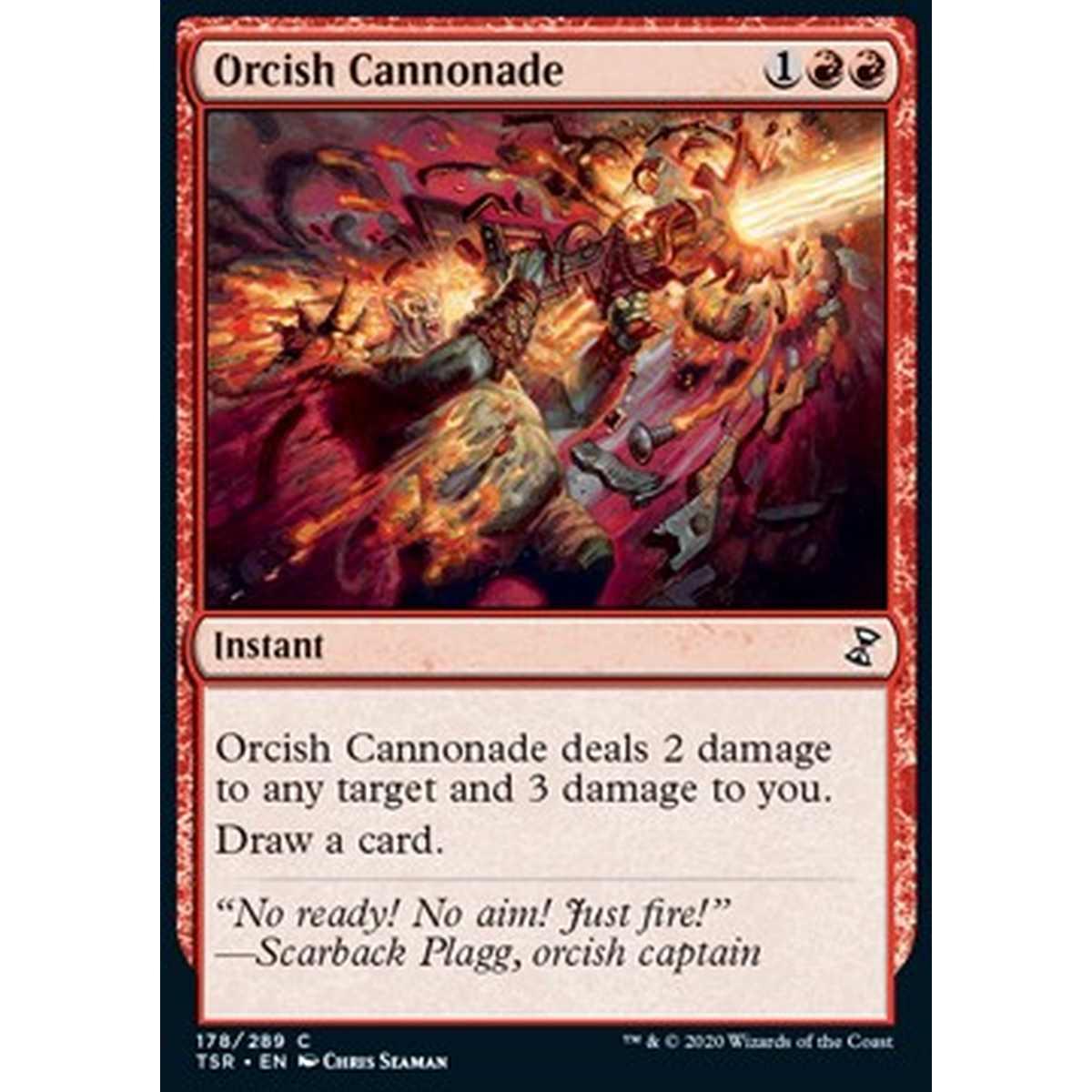 Orcish Cannonade - Orcish Cannonade - [TSR] [NM]