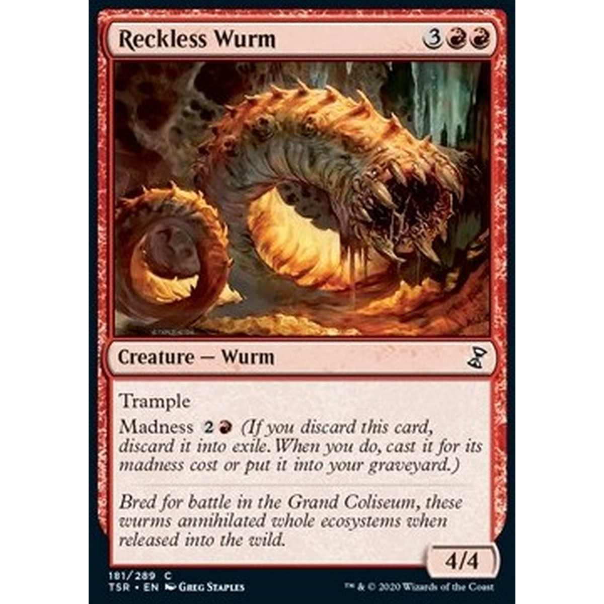 Reckless Wurm - Reckless Wurm - [TSR] [NM]