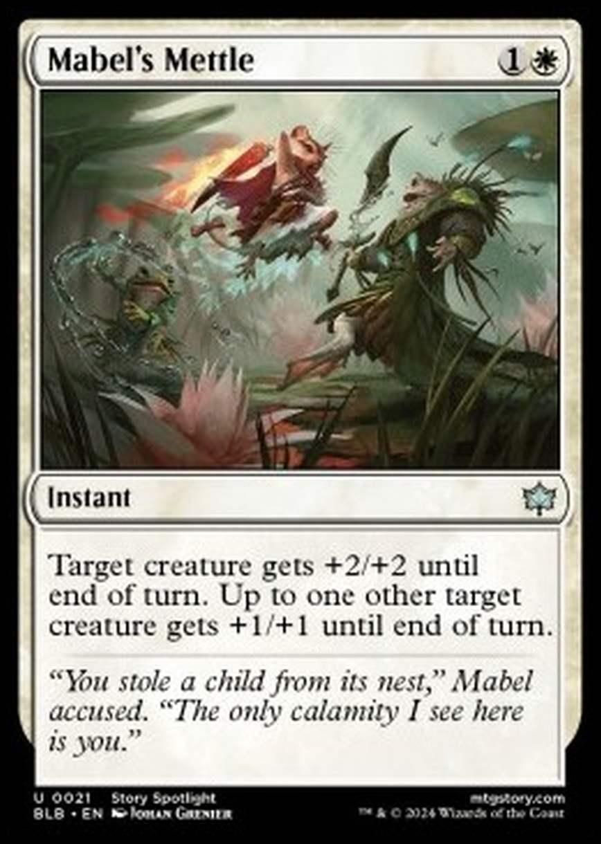 Mabel's Mettle - Mabel's Mettle - [BLB] [NM] [Foil]