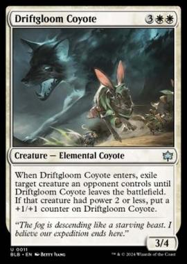 Driftgloom Coyote - Driftgloom Coyote - [BLB] [NM] [Foil]