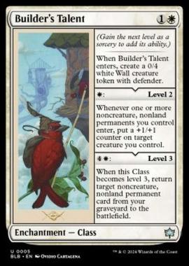 Builder's Talent - Builder's Talent - [BLB] [NM] [Foil]
