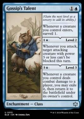 Gossip's Talent - Gossip's Talent - [BLB] [NM] [Foil]