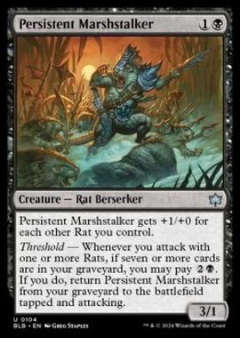 Persistent Marshstalker - Persistent Marshstalker - [BLB] [NM] [Foil]