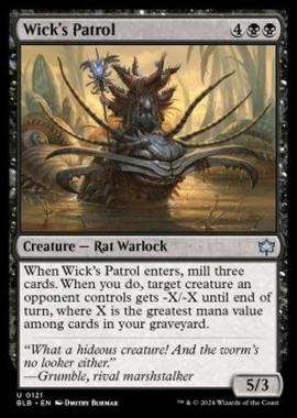 Wick's Patrol - Wick's Patrol - [BLB] [NM] [Foil]