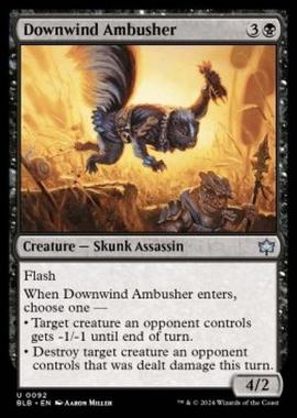 Downwind Ambusher - Downwind Ambusher - [BLB] [NM] [Foil]
