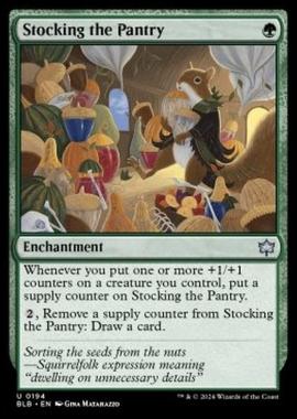 Stocking the Pantry - Stocking the Pantry - [BLB] [NM] [Foil]