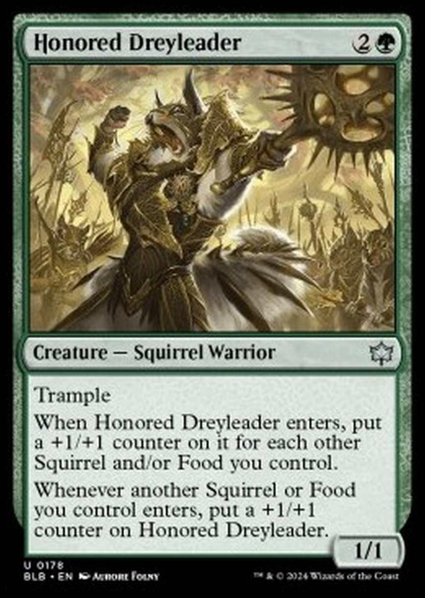 Honored Dreyleader - Honored Dreyleader - [BLB] [NM] [Foil]
