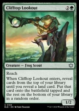 Clifftop Lookout - Clifftop Lookout - [BLB] [NM] [Foil]