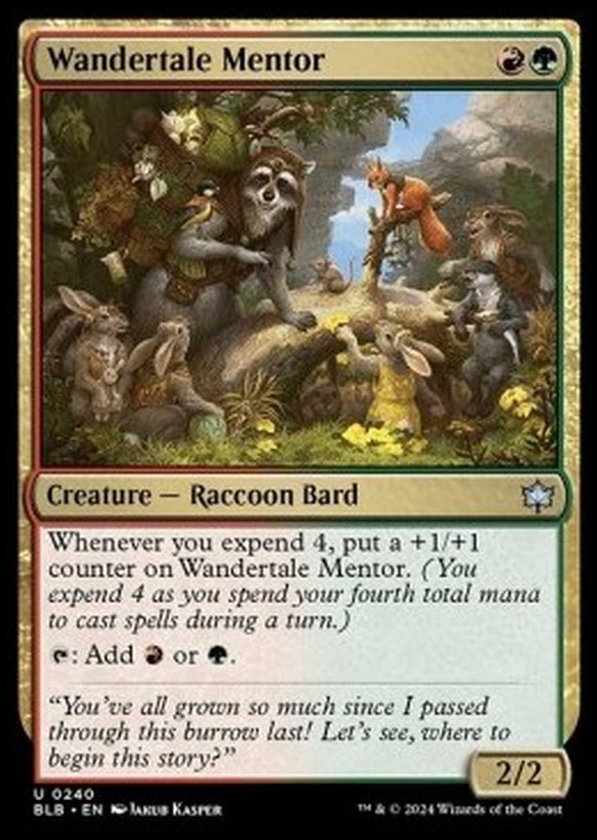 Wandertale Mentor - Wandertale Mentor - [BLB] [NM] [Foil]