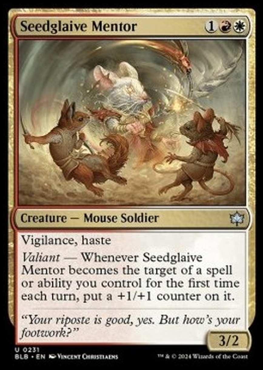 Seedglaive Mentor - Seedglaive Mentor - [BLB] [NM] [Foil]
