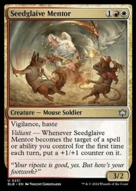 Seedglaive Mentor - Seedglaive Mentor - [BLB] [NM] [Foil]