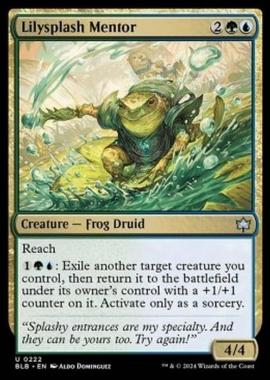 Lilysplash Mentor - Lilysplash Mentor - [BLB] [NM] [Foil]