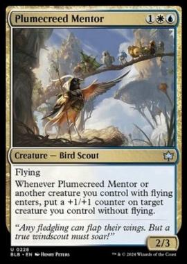 Plumecreed Mentor - Plumecreed Mentor - [BLB] [NM] [Foil]