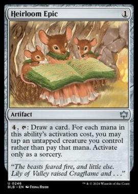 Heirloom Epic - Heirloom Epic - [BLB] [NM] [Foil]