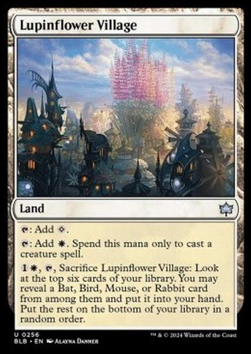 Lupinflower Village - Lupinflower Village - [BLB] [NM] [Foil]