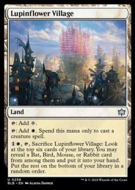 Lupinflower Village - Lupinflower Village - [BLB] [NM] [Foil]