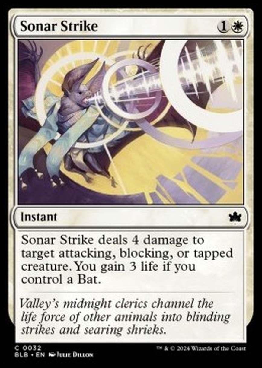 Sonar Strike - Sonar Strike - [BLB] [NM] [Foil]