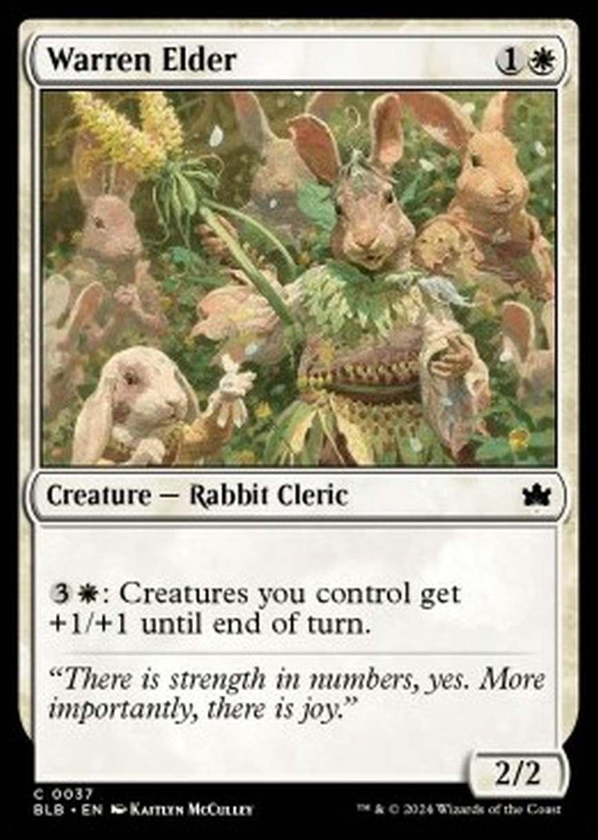 Warren Elder - Warren Elder - [BLB] [NM] [Foil]