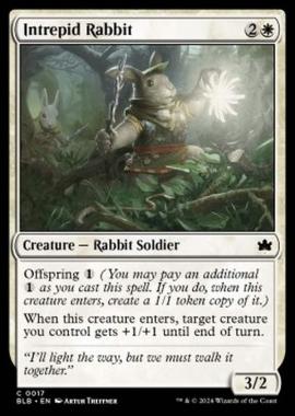 Intrepid Rabbit - Intrepid Rabbit - [BLB] [NM] [Foil]