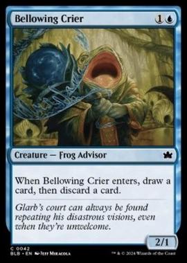 Bellowing Crier - Bellowing Crier - [BLB] [NM] [Foil]