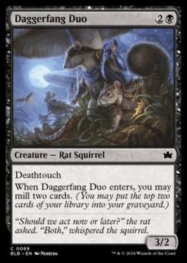 Daggerfang Duo - Daggerfang Duo - [BLB] [NM] [Foil]