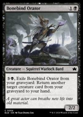 Bonebind Orator - Bonebind Orator - [BLB] [NM] [Foil]