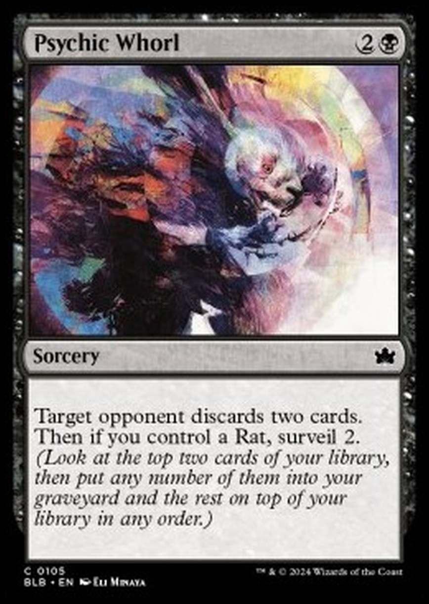 Psychic Whorl - Psychic Whorl - [BLB] [NM] [Foil]