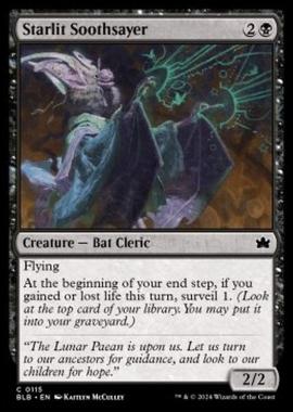 Starlit Soothsayer - Starlit Soothsayer - [BLB] [NM] [Foil]