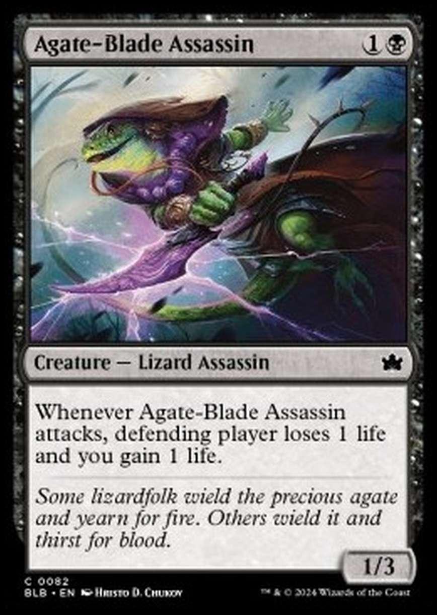 Agate-Blade Assassin - Agate-Blade Assassin - [BLB] [NM] [Foil]