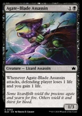Agate-Blade Assassin - Agate-Blade Assassin - [BLB] [NM] [Foil]