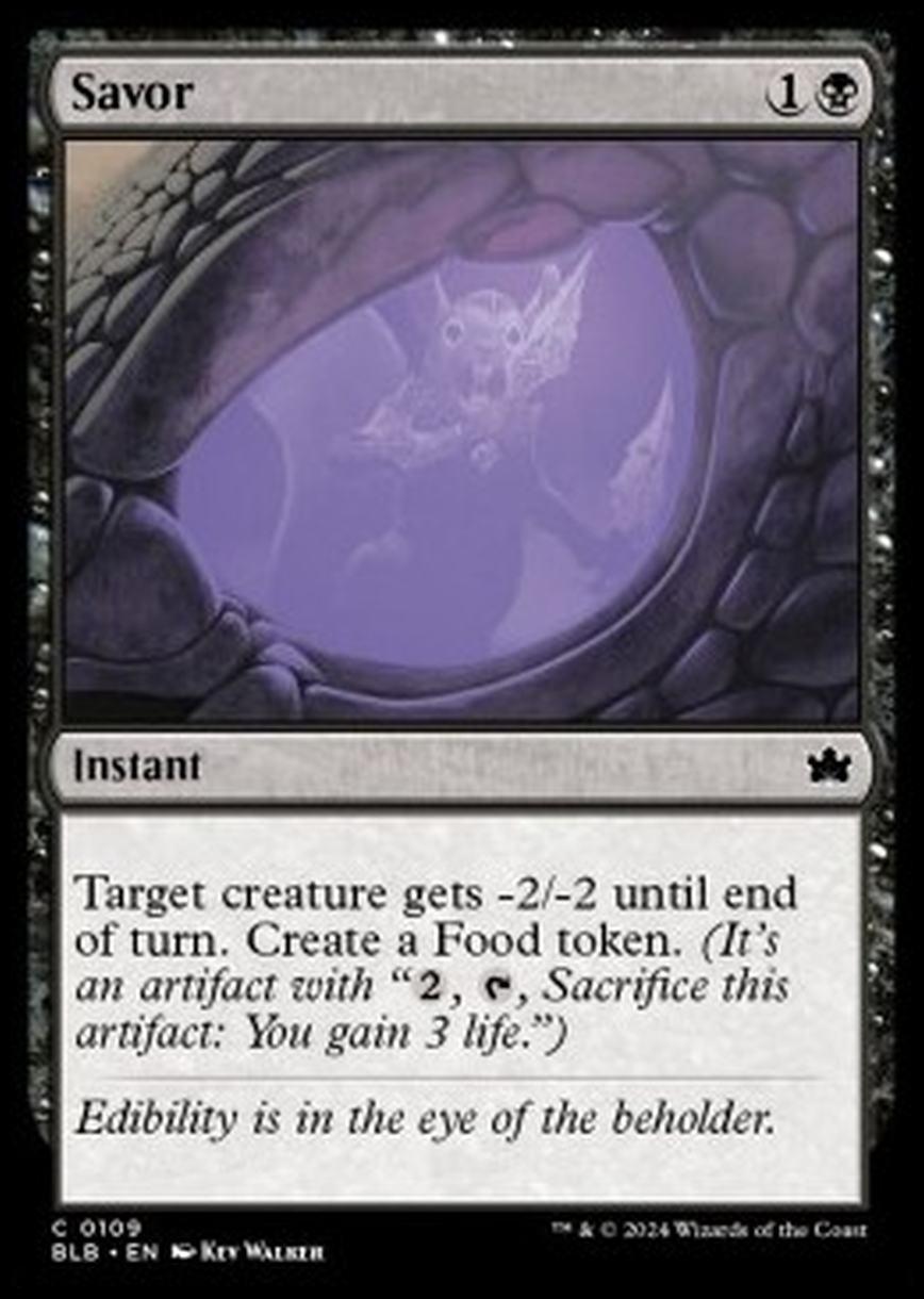 Savor - Savor - [BLB] [NM] [Foil]
