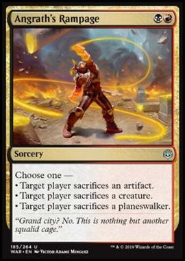 Angrath's Rampage - Angrath's Rampage - [WAR] [NM]