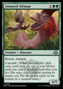 Annoyed Altisaur - Annoyed Altisaur - [MH3] [NM] [Foil]