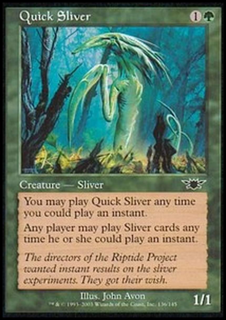 Quick Sliver - Quick Sliver - [LGN] [EX]