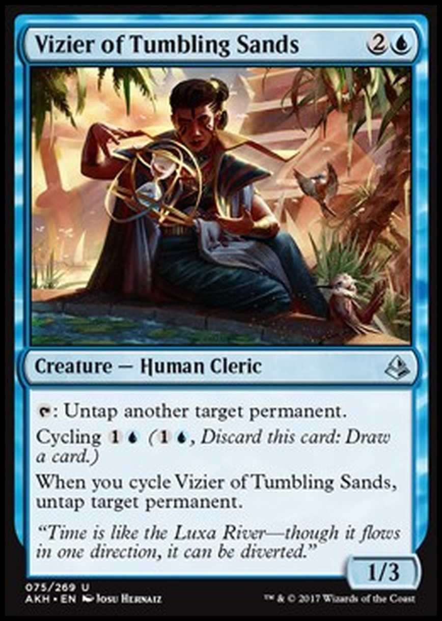 Vizier of Tumbling Sands - Vizier of Tumbling Sands - [AKH] [EX]