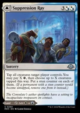Suppression Ray // Orderly Plaza - Suppression Ray // Orderly Plaza - [MH3] [NM] [Foil]