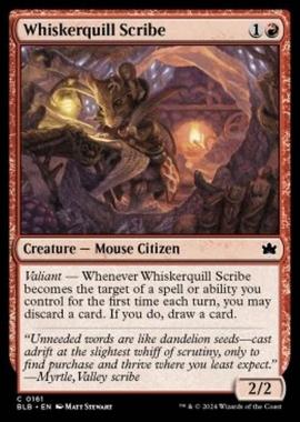 Whiskerquill Scribe - Whiskerquill Scribe - [BLB] [NM] [Foil]