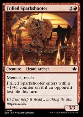 Frilled Sparkshooter - Frilled Sparkshooter - [BLB] [NM] [Foil]